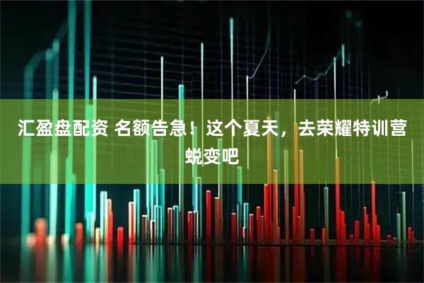 汇盈盘配资 名额告急！这个夏天，去荣耀特训营蜕变吧